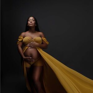 Sew Trendy Maternity Gown